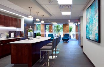 Lobby coffee station